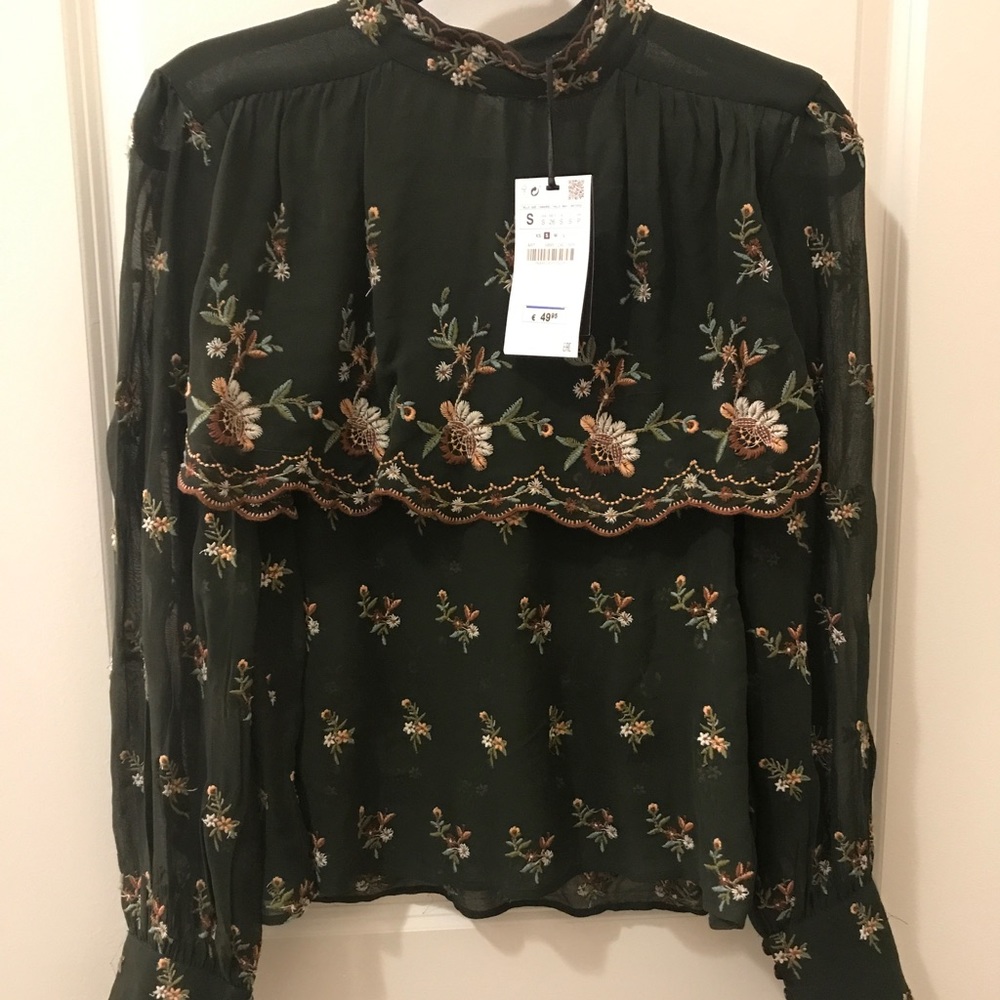 Zara blouse